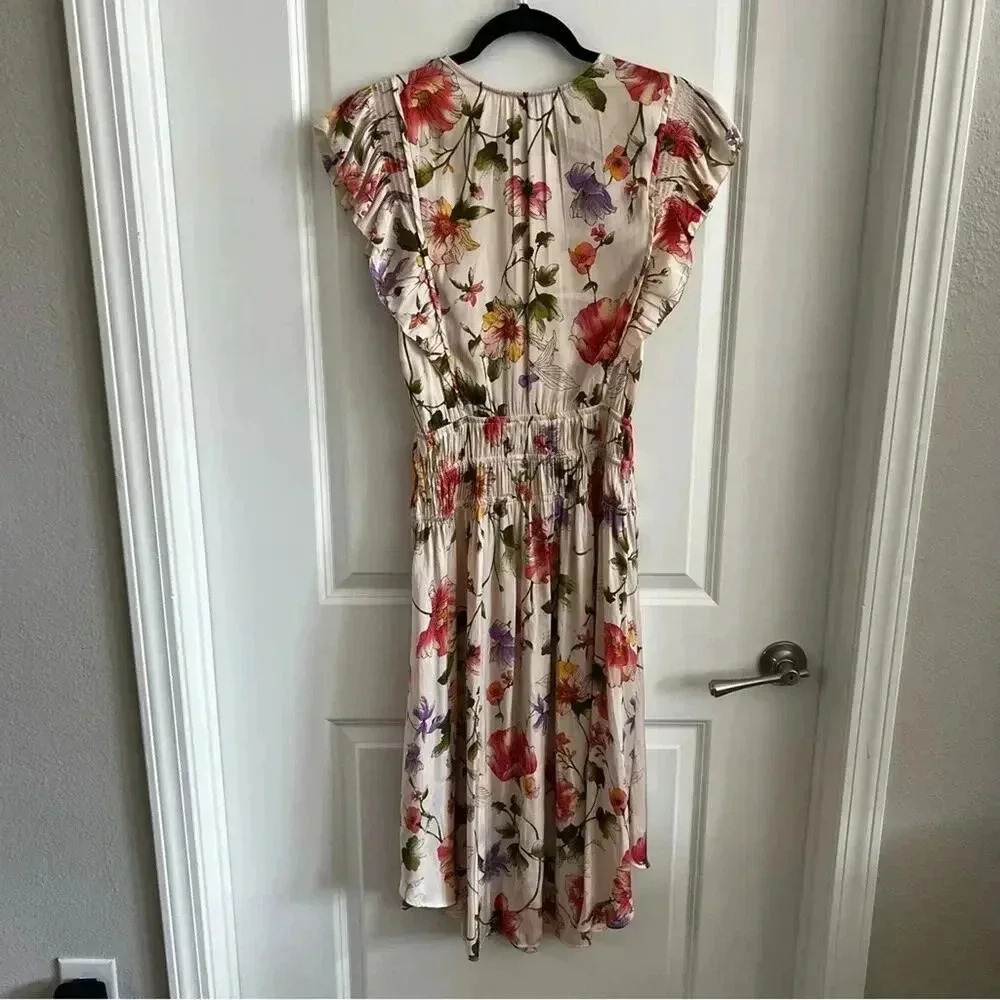 595 Current Air Los Angeles Floral Sleeveless Dress Size small - Picture 7 of 7